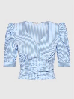 Morgan Γυναίκες Μπλουζάκια Μπλουζάκι 212-OTOU1 Μπλε Regular Fit 11 Morgan Γυναίκες Μπλουζάκια Μπλουζάκι 212-OTOU1 Μπλε Regular Fit -Εξοδος Morgan Κατάστημα unnamed file 742