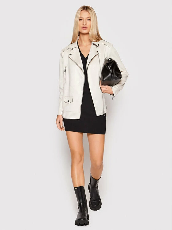 Morgan Γυναίκες Μεταβατικά Μπουφάν Μπουφάν μεταβατικό 221-GALINA Μπεζ Relaxed Fit 4 Morgan Γυναίκες Μεταβατικά Μπουφάν Μπουφάν μεταβατικό 221-GALINA Μπεζ Relaxed Fit - Image 2