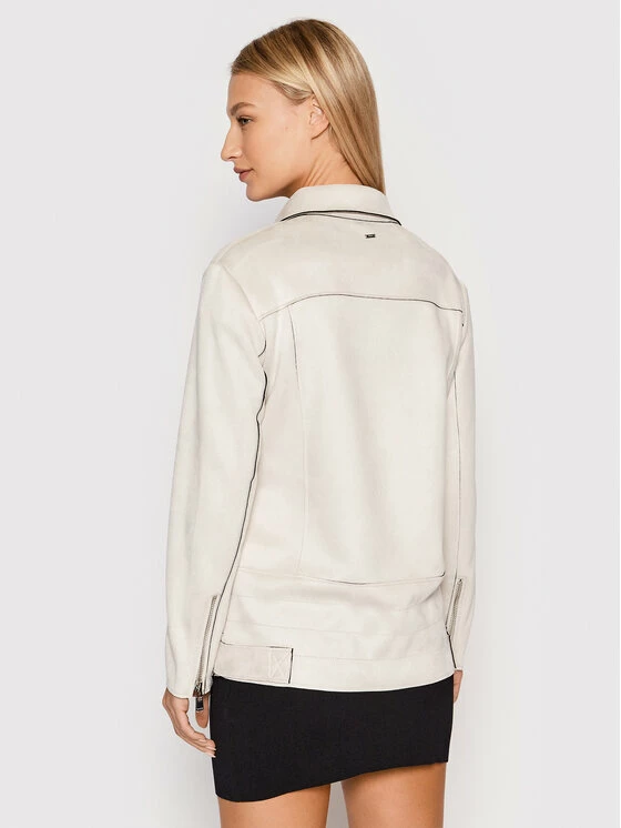 Morgan Γυναίκες Μεταβατικά Μπουφάν Μπουφάν μεταβατικό 221-GALINA Μπεζ Relaxed Fit 5 Morgan Γυναίκες Μεταβατικά Μπουφάν Μπουφάν μεταβατικό 221-GALINA Μπεζ Relaxed Fit - Image 3