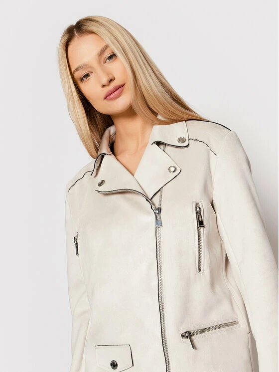 Morgan Γυναίκες Μεταβατικά Μπουφάν Μπουφάν μεταβατικό 221-GALINA Μπεζ Relaxed Fit 6 Morgan Γυναίκες Μεταβατικά Μπουφάν Μπουφάν μεταβατικό 221-GALINA Μπεζ Relaxed Fit - Image 4