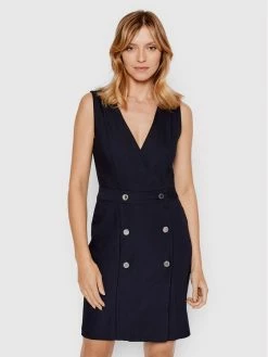 Morgan Γυναίκες Κοκτέιλ Φορέματα Φόρεμα κοκτέιλ 202-RIMON.F Σκούρο μπλε Regular Fit