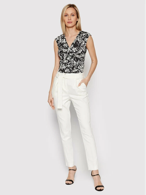 Morgan Γυναίκες Μπλουζάκια Μπλουζάκι 221-DOT Μαύρο Regular Fit 4 Morgan Γυναίκες Μπλουζάκια Μπλουζάκι 221-DOT Μαύρο Regular Fit - Image 2