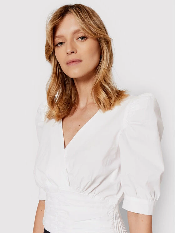 Morgan Γυναίκες Μπλουζάκια Μπλουζάκι 212-OTO Λευκό Regular Fit 6 Morgan Γυναίκες Μπλουζάκια Μπλουζάκι 212-OTO Λευκό Regular Fit - Image 4