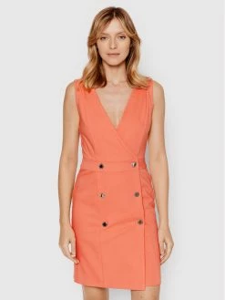 Morgan Γυναίκες Κοκτέιλ Φορέματα Φόρεμα κοκτέιλ 202-RIMON.F Πορτοκαλί Regular Fit