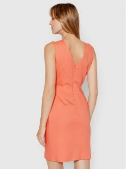 Morgan Γυναίκες Κοκτέιλ Φορέματα Φόρεμα κοκτέιλ 202-RIMON.F Πορτοκαλί Regular Fit -Εξοδος Morgan Κατάστημα unnamed file 782