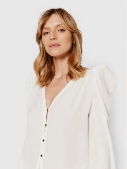 Morgan Γυναίκες Casual Πουκάμισα Πουκάμισο 221-CWORK.F Λευκό Regular Fit -Εξοδος Morgan Κατάστημα unnamed file 788