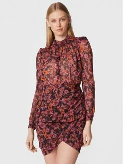 Morgan Γυναίκες Καθημερινά Φορέματα Φόρεμα καθημερινό 222-RGLAM.F Μωβ Regular Fit