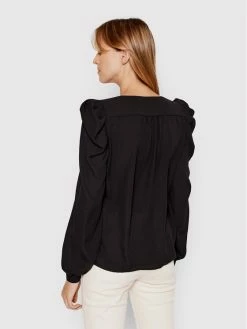 Morgan Γυναίκες Casual Πουκάμισα Πουκάμισο 221-CWORK.F Μαύρο Regular Fit -Εξοδος Morgan Κατάστημα unnamed file 792