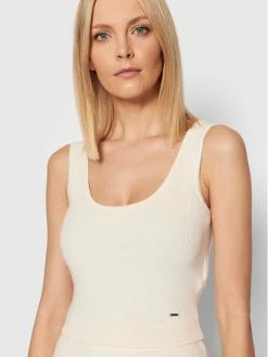 Morgan Γυναίκες Tops Τοπ 221-MCROANI Μπεζ Regular Fit -Εξοδος Morgan Κατάστημα unnamed file 808