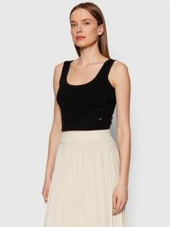 Morgan Γυναίκες Tops Τοπ 221-MCROANI Μαύρο Regular Fit