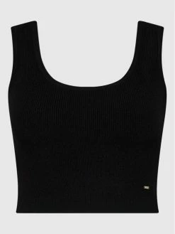 Morgan Γυναίκες Tops Τοπ 221-MCROANI Μαύρο Regular Fit -Εξοδος Morgan Κατάστημα unnamed file 814