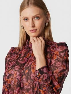 Morgan Γυναίκες Καθημερινά Φορέματα Φόρεμα καθημερινό 222-RGLAM.F Μωβ Regular Fit -Εξοδος Morgan Κατάστημα unnamed file 82