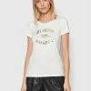 Morgan Γυναίκες T-shirts T-Shirt 221-DSMILE Λευκό Regular Fit -Εξοδος Morgan Κατάστημα unnamed file 820