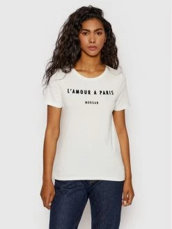 Morgan Γυναίκες T-shirts T-Shirt 221-DESA Λευκό Regular Fit