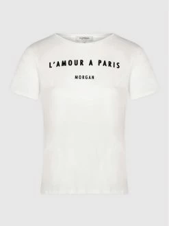 Morgan Γυναίκες T-shirts T-Shirt 221-DESA Λευκό Regular Fit 11 Morgan Γυναίκες T-shirts T-Shirt 221-DESA Λευκό Regular Fit -Εξοδος Morgan Κατάστημα unnamed file 829