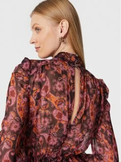 Morgan Γυναίκες Καθημερινά Φορέματα Φόρεμα καθημερινό 222-RGLAM.F Μωβ Regular Fit -Εξοδος Morgan Κατάστημα unnamed file 83