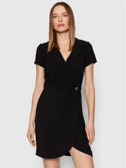 Morgan Γυναίκες Κοκτέιλ Φορέματα Φόρεμα κοκτέιλ 221-RLUNA.F Μαύρο Regular Fit