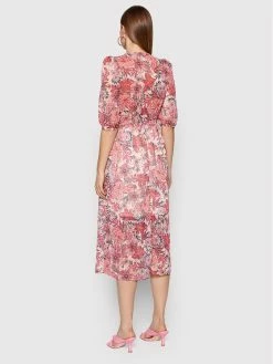 Morgan Γυναίκες Καθημερινά Φορέματα Φόρεμα καθημερινό 221-RLADY.F Ροζ Regular Fit -Εξοδος Morgan Κατάστημα unnamed file 851