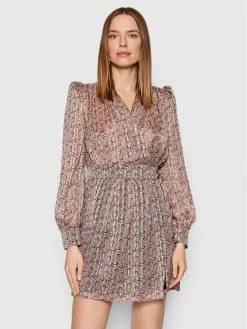 Morgan Γυναίκες Καθημερινά Φορέματα Φόρεμα καθημερινό 221-ROGA.F Μπεζ Regular Fit