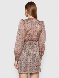 Morgan Γυναίκες Καθημερινά Φορέματα Φόρεμα καθημερινό 221-ROGA.F Μπεζ Regular Fit -Εξοδος Morgan Κατάστημα unnamed file 856