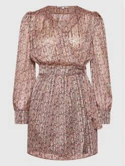 Morgan Γυναίκες Καθημερινά Φορέματα Φόρεμα καθημερινό 221-ROGA.F Μπεζ Regular Fit -Εξοδος Morgan Κατάστημα unnamed file 858