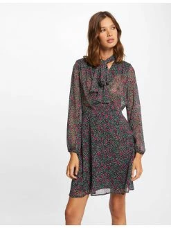 Morgan Γυναίκες Καθημερινά Φορέματα Φόρεμα καθημερινό 212-RONEIL.F Μαύρο Regular Fit