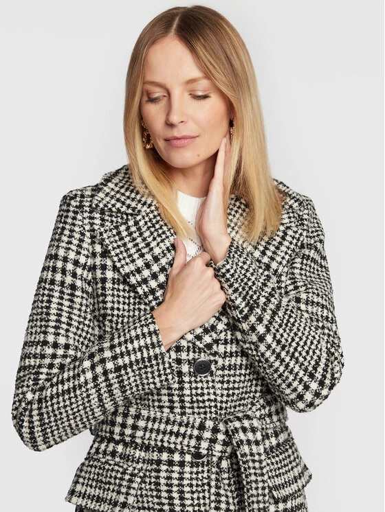 Morgan Γυναίκες Μεταβατικά Παλτά Μάλλινο παλτό 222-GSET Έγχρωμο Regular Fit 6 Morgan Γυναίκες Μεταβατικά Παλτά Μάλλινο παλτό 222-GSET Έγχρωμο Regular Fit - Image 4