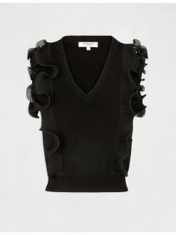 Morgan Γυναίκες Μπλουζάκια Μπλουζάκι 212-MLILO Μαύρο Regular Fit -Εξοδος Morgan Κατάστημα unnamed file 922