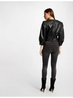 Morgan Γυναίκες Μπλουζάκια Μπλουζάκι 212-OBYLI Μαύρο Regular Fit -Εξοδος Morgan Κατάστημα unnamed file 942