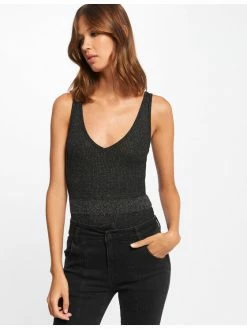 Morgan Γυναίκες Κορμάκια κορμάκι 212-DAMINO Μαύρο Slim Fit