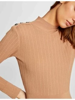 Morgan Γυναίκες Πλεκτά Φορέματα Φόρεμα υφασμάτινο 212-RMLULA Καφέ Slim Fit 11 Morgan Γυναίκες Πλεκτά Φορέματα Φόρεμα υφασμάτινο 212-RMLULA Καφέ Slim Fit -Εξοδος Morgan Κατάστημα unnamed file 971