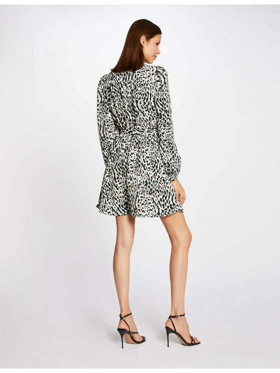 Morgan Γυναίκες Καθημερινά Φορέματα Φόρεμα καθημερινό 212-RICKY.F Μαύρο Regular Fit 5 Morgan Γυναίκες Καθημερινά Φορέματα Φόρεμα καθημερινό 212-RICKY.F Μαύρο Regular Fit - Image 3