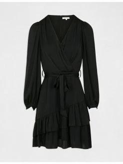 Morgan Γυναίκες Καθημερινά Φορέματα Φόρεμα καθημερινό 212-RANNY Μαύρο Slim Fit 13 Morgan Γυναίκες Καθημερινά Φορέματα Φόρεμα καθημερινό 212-RANNY Μαύρο Slim Fit -Εξοδος Morgan Κατάστημα unnamed file 991